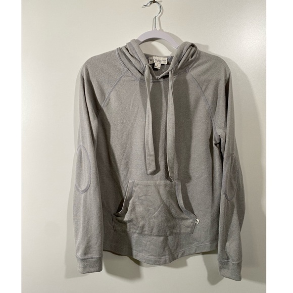 Koolaburra by UGG Brushed Sweater Knit Hoodie in Light Gray Size Small - Picture 8 of 8